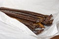Smoked eel Royalty Free Stock Photo