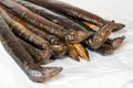 Smoked eel Royalty Free Stock Photo