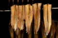 Smoked fish - herring Royalty Free Stock Photo