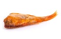 Smoked fish perch Royalty Free Stock Photo