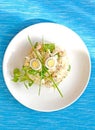 Smoked fish salad Royalty Free Stock Photo