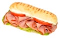 Smoked Ham Sandwich Royalty Free Stock Photo