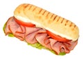 Smoked Ham Sandwich Royalty Free Stock Photo