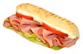 Smoked Ham Sandwich Royalty Free Stock Photo