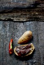 Smoked meat Royalty Free Stock Photo