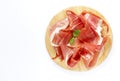 Smoked Parma ham Royalty Free Stock Photo