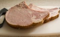 Smoked pork chops Royalty Free Stock Photo