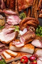 Smoked pork meat Royalty Free Stock Photo