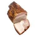 Smoked and Preserved Pork Meat is Considered Royalty Free Stock Photo