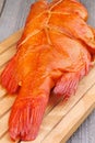 Smoked Red Snapper Fish