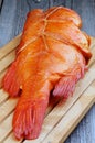 Smoked Red Snapper Fish