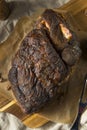 Smoked Roasted Pork Shoulder Royalty Free Stock Photo