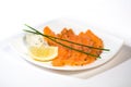 Smoked Salmon Appetizer Smoked Salmon Appetizer Royalty Free Stock Photo