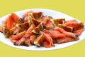 Smoked Salmon Gourmet Royalty Free Stock Photo