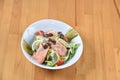 Smoked Salmon Salad Royalty Free Stock Photo