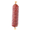 Smoked Sausage, isolated on white Royalty Free Stock Photo