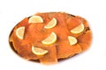 Smoked Trout and Lemon Royalty Free Stock Photo