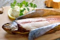 Smoked trout