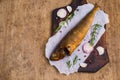 Smoked whole fish Royalty Free Stock Photo