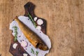 Smoked whole fish Royalty Free Stock Photo