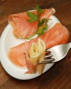 SmokedSalmon Royalty Free Stock Photo