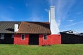 Smokehouse on Bornholm island Royalty Free Stock Photo
