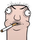 Smoker cartoon