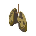 Smoker Lungs Icon