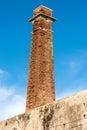 Old smokestack - Tuna fish industry Marzamemi Italy Royalty Free Stock Photo