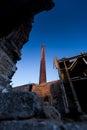 Smokestack & Ruins - Abandoned Hudepohl Brewery - Cincinnati, Ohio