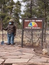 Smokey the Bear with a mask