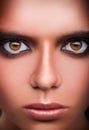 Smokey eyes Royalty Free Stock Photo