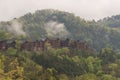 Smokey Mountains Cabins Royalty Free Stock Photo