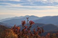 Smokey mountains, newfound gap, webb overlook.