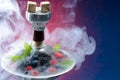 Smoking Berry hookah Royalty Free Stock Photo