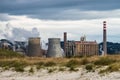 Smoking chimneys Royalty Free Stock Photo