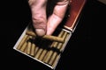 zigarillos,rauchen,raucher,tabak,sucht,drogen,drogenkonsum,gesundheit Royalty Free Stock Photo