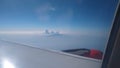 Smoking Etna, view from the plane