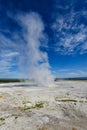 Smoking Geyser in Yellowstone