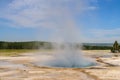 Smoking Geyser in Yellowstone