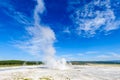 Smoking Geyser in Yellowstone