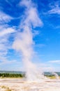 Smoking Geyser in Yellowstone