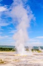 Smoking Geyser in Yellowstone