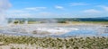 Smoking Geyser in Yellowstone