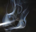 Smoking guns Royalty Free Stock Photo