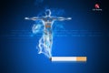 Smoking kills human body Royalty Free Stock Photo