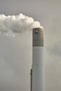 Smoking power plant Royalty Free Stock Photo