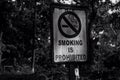 Smoking is prohibited