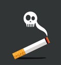 Smoking Sign vector illustration Royalty Free Stock Photo