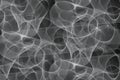 Smoky abstract illustration on black background with slight